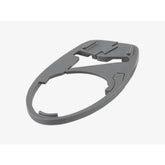 Trek Madone SLR 15mm two-piece integrated headset spacer for bike components, showing the black spacer on the frame.
