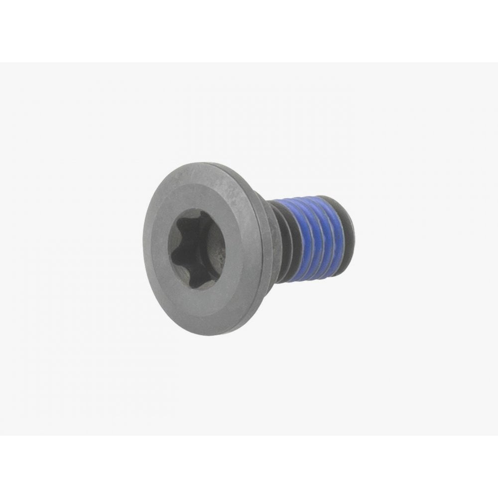 Bontrager Hyena In-Tube Battery Mounting Bolt M6 x 12.5mm in black for e-bike components, showing the bolt with threading and black finish.
