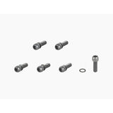 Trek RCS Pro stem fasteners with M5 x 15mm black bolts for secure bike stem fitting, shown in close-up detail.