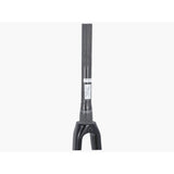 Trek Madone 2012 carbon road bike fork with 700c wheels, designed for precision steering and lightweight performance.