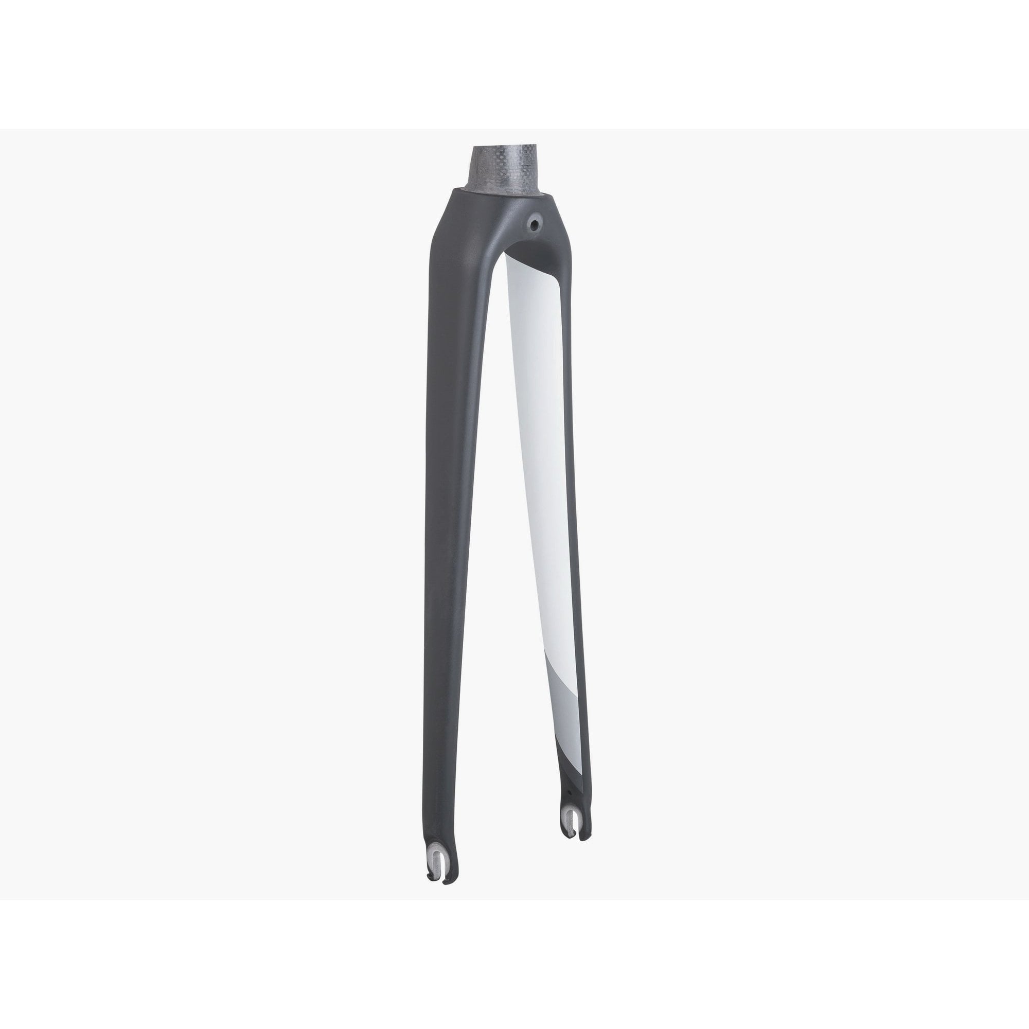 Trek 2017 Emonda SL matte black 700C fork, replacement component for SL and ALR models, bike fork with sleek finish.