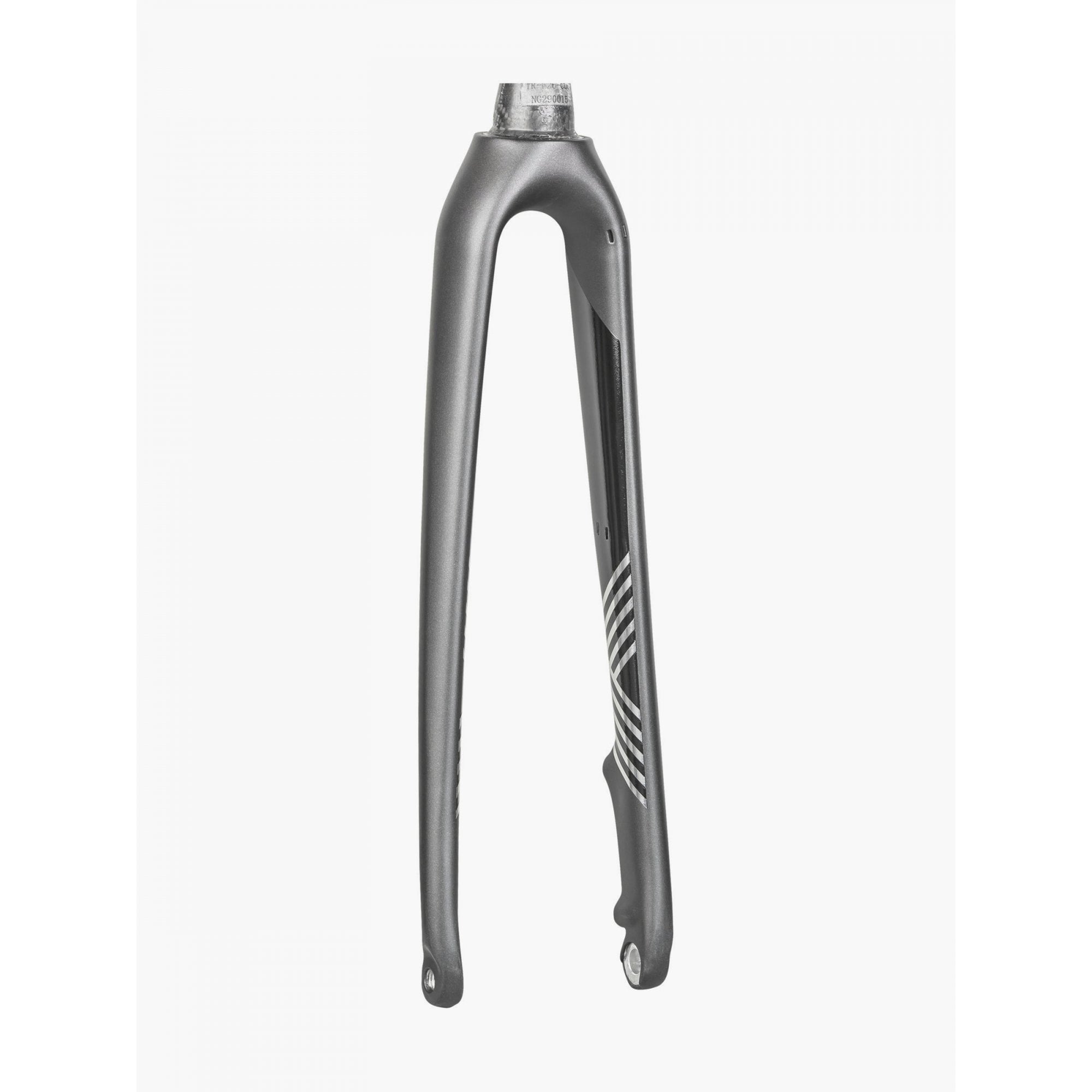 Trek Crockett Gen 2 700C Disc Forks for gravel bikes with flat-mount calipers, black steel construction and disc brake compatibility.