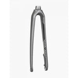 Trek Crockett Gen 2 700C Disc Forks for gravel bikes with flat-mount calipers, black steel construction and disc brake compatibility.