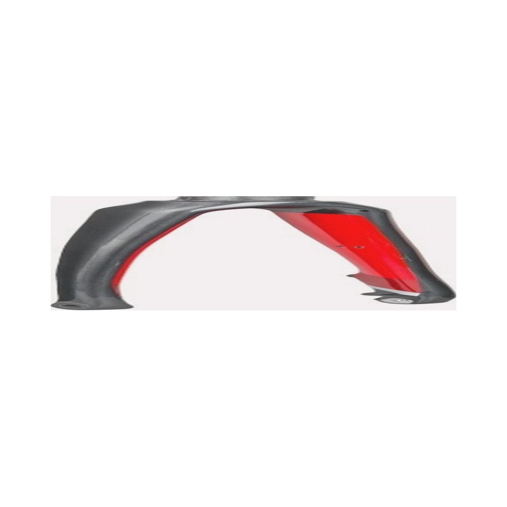 Trek Emonda SL 6 Disc fork compatible with direct mount brakes, mountain bike component, black and silver hardware