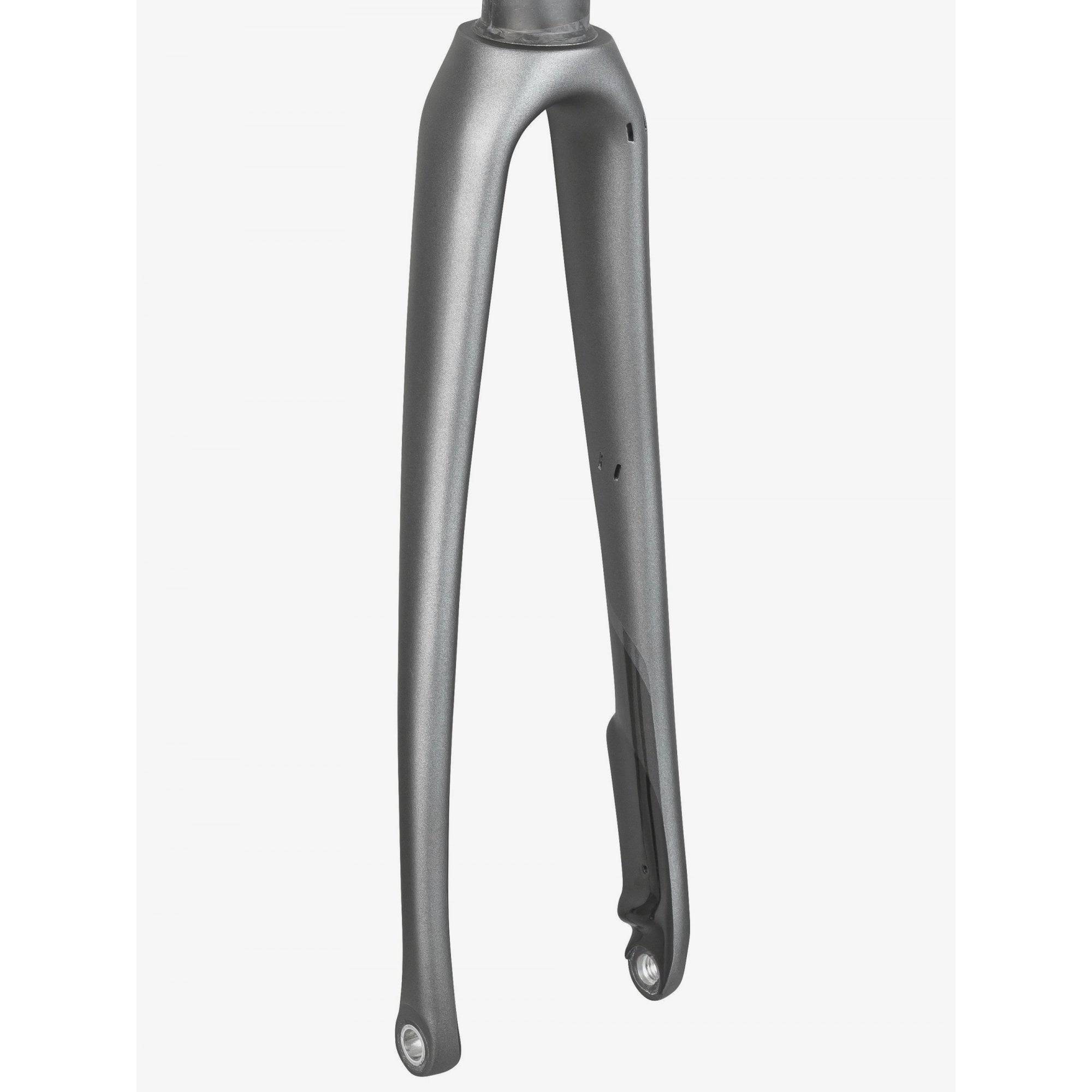 Trek 2018 Emonda SLR 8 Disc fork with flat-mount brake compatibility, lightweight carbon bike component with sleek design