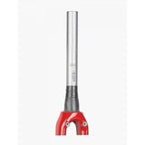 Trek Emonda ALR 700C road bike fork components with precise steering and stability, shown in a close-up image.