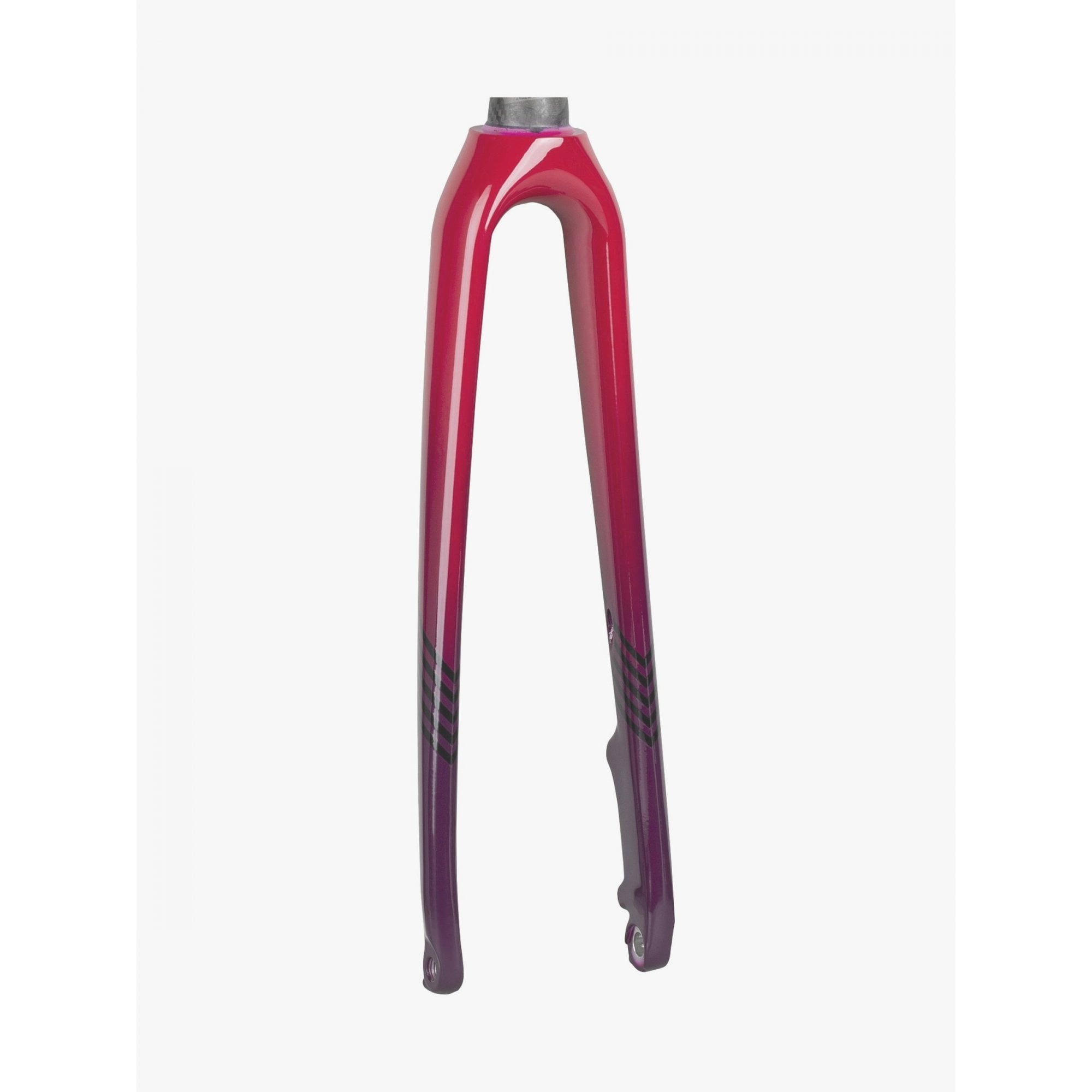 Trek Boone 700C fork for 2020 road cycling model, lightweight components upgrade, black carbon fiber with suspension mount.