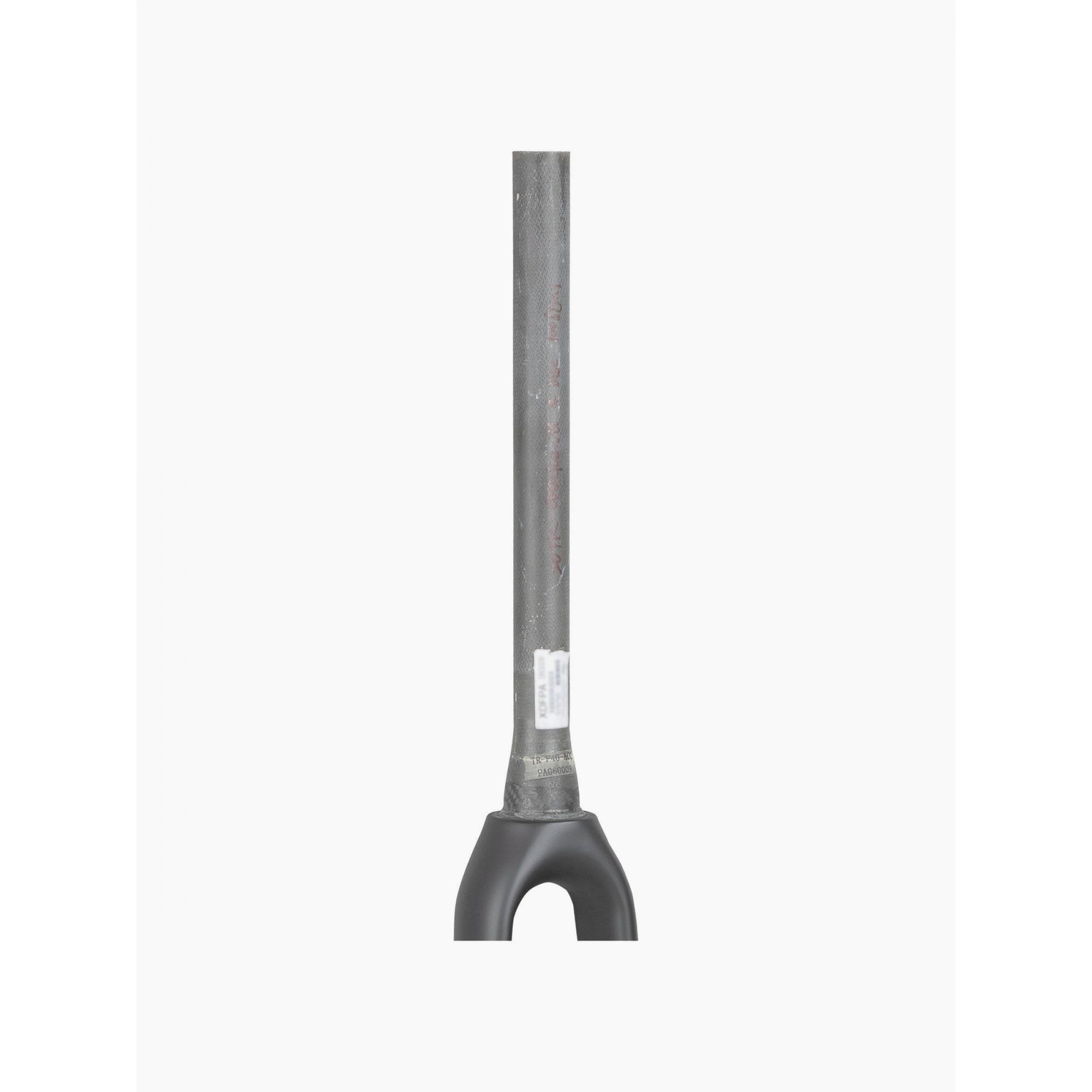 Trek Crockett 2020 700C road bike fork with magenta mulberry fade finish, lightweight component for cycling performance.