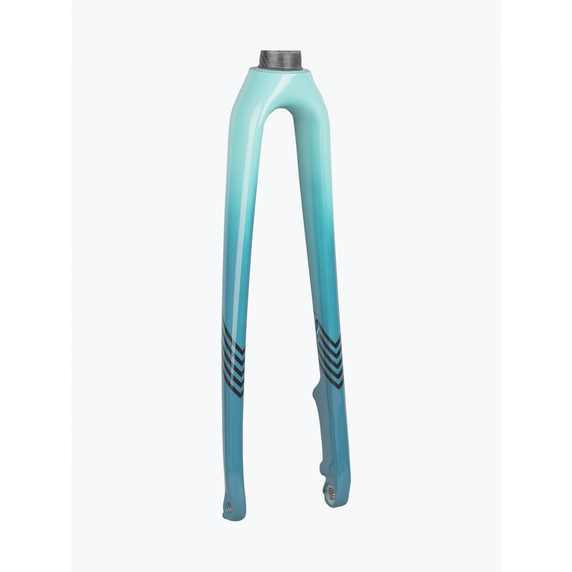 Trek Crockett 700C road bike fork with magenta mulberry fade finish, lightweight component for Trek cycling bikes.