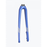 Trek Crockett 700C road bike fork with magenta mulberry fade finish, lightweight component for Trek cycling bikes.