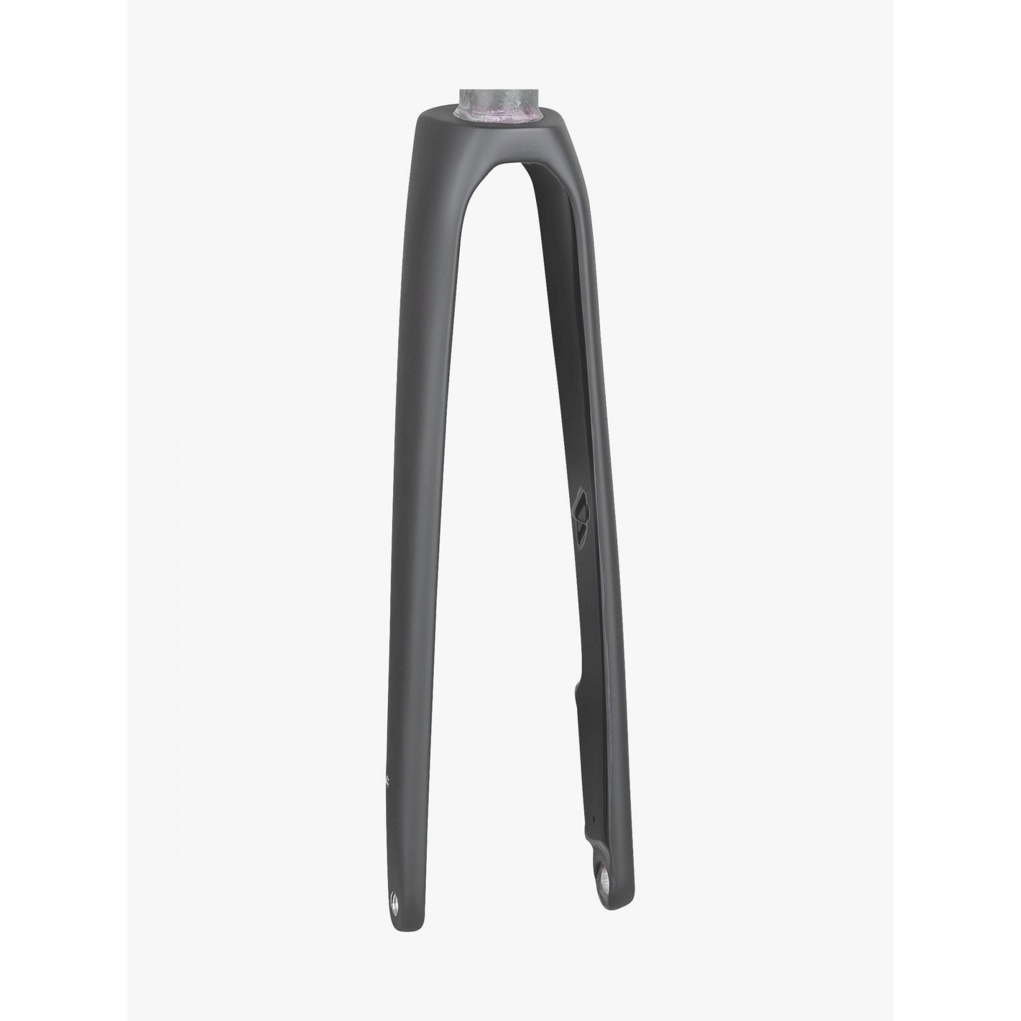 Trek Domane SL 6 700C road bike forks, lightweight bicycle components with precise steering and control.