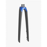 Trek Madone SL 700C road bike forks, lightweight components designed for precise steering and durability.