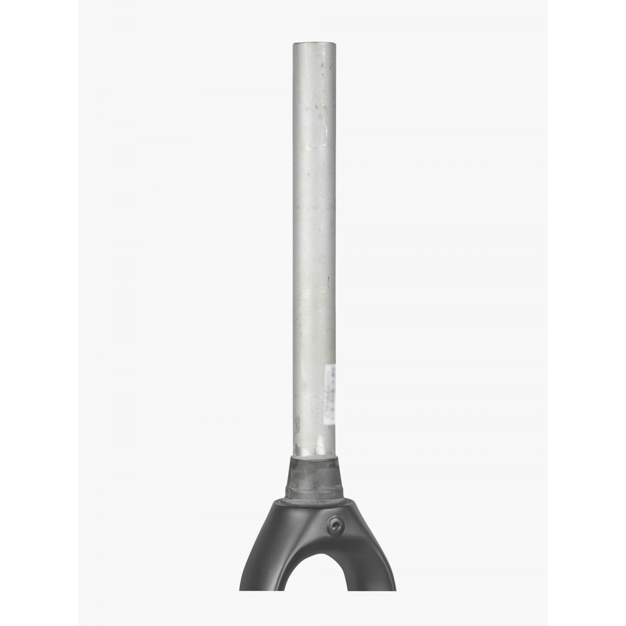 Trek Checkpoint ALR 700C rigid forks for gravel bike replacement, showing black metal bicycle components with mounting points.