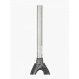 Trek Checkpoint ALR 700C rigid forks for gravel bike replacement, showing black metal bicycle components with mounting points.