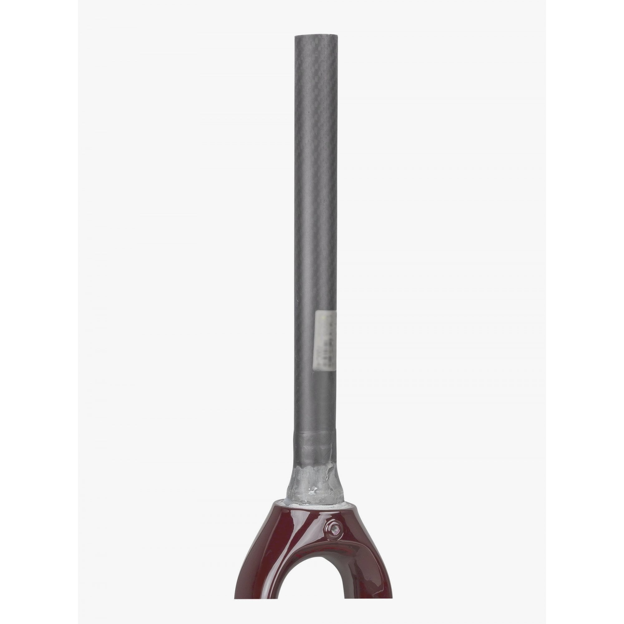 Trek Checkpoint SL 700C rigid gravel bike fork for improved performance and steering upgrade, shown from side view.