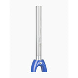 Trek Domane AL 700C road bike fork with smooth steering and stability, shown in a close-up of the lightweight bicycle component.