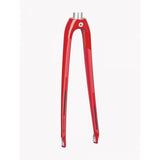 Trek Domane AL 700C road bike fork, lightweight aluminum components for smooth steering and stability.
