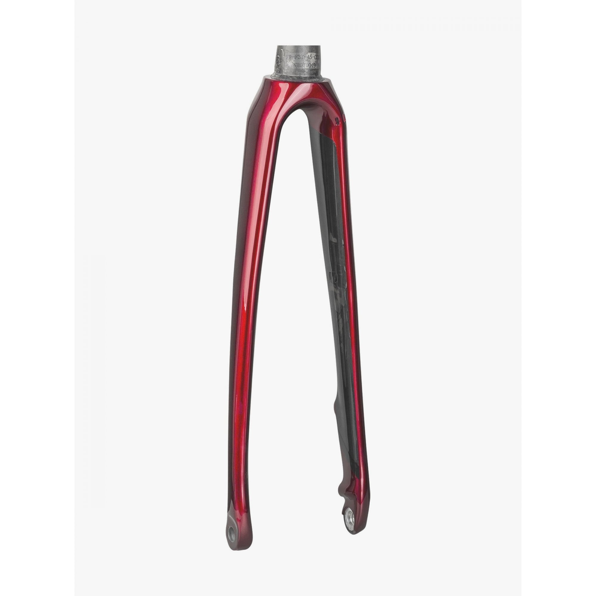 Trek Emonda SL 700C road bike disc brake forks, lightweight bike components for precise control and improved braking performance.