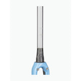 Trek Emonda SL 700C road bike fork, lightweight components for precision steering and control, mounted on a sleek bicycle.