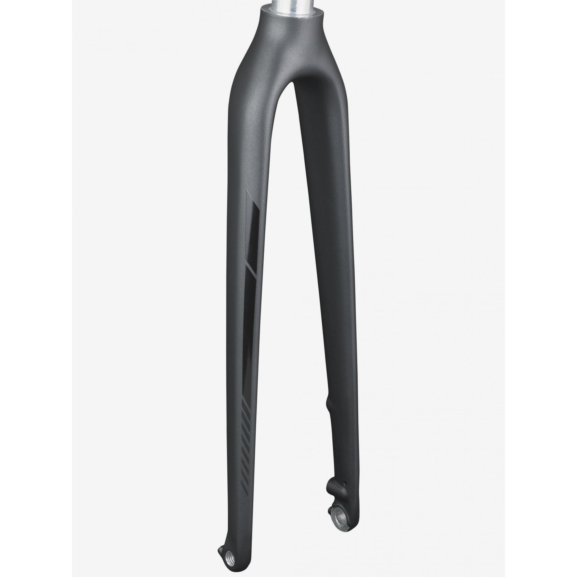 Trek FX Sport 6 disc fork with flat-mount calipers and 12mm thru-axle, black suspension fork for hybrid bike components