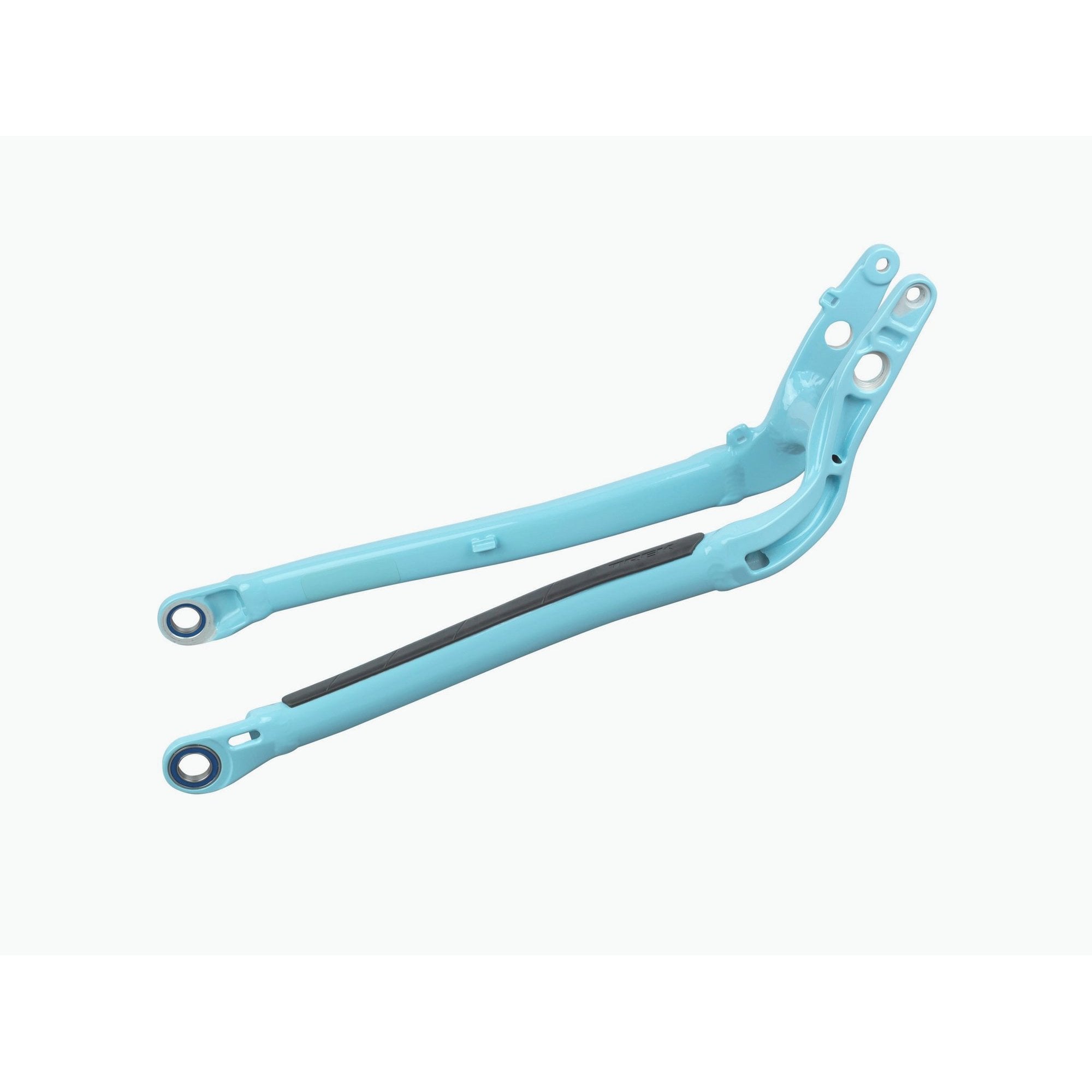 Trek Fuel EX 29 aluminum chainstay frame part for Fuel EX 9.8 mountain bike, showing the black metal component with mounting points.