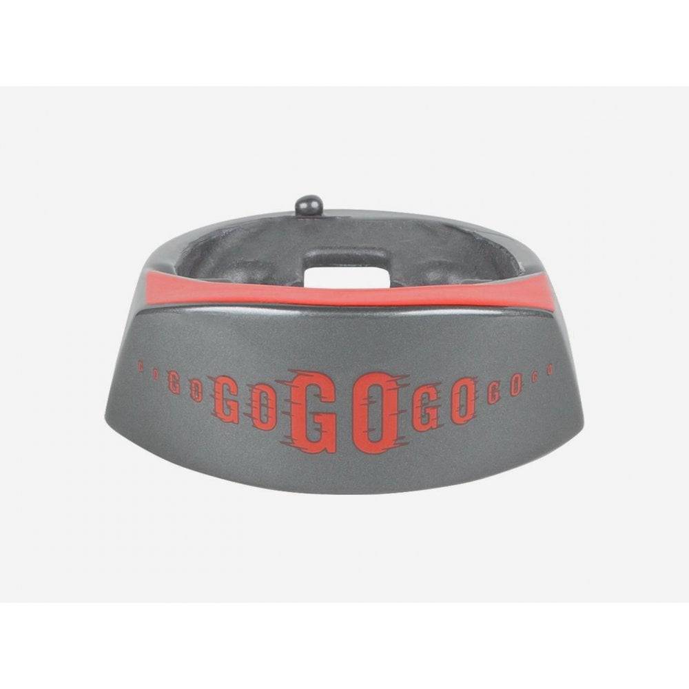 Trek 2023 Emonda SL5 headset covers, protective frame parts accessory for bicycle components, in black and gray.