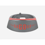 Trek 2023 Emonda SL5 headset covers, protective frame parts accessory for bicycle components, in black and gray.