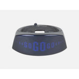 Trek 2023 Emonda SL5 headset covers, protective frame parts accessory for bike components, black and silver design.