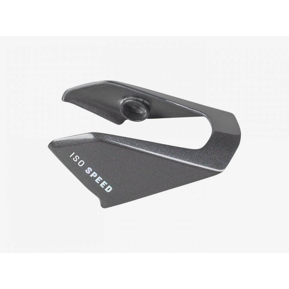 Trek Madone SL6 IsoSpeed top tube cover for frame protection on a 2023 road bike, showing the sleek black component.