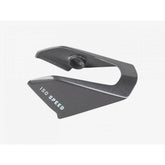 Trek Madone SL6 IsoSpeed top tube cover for frame protection on a 2023 road bike, showing the sleek black component.