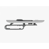 Trek Domane SL 7 downtube storage doors for secure bike storage, shown on bike frame components for Trek road bike.