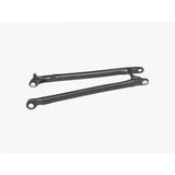 Trek Fuel EX 2017-2019 aluminum seatstay for 148x12 boost frames and ABP convert, bicycle component in black with mounting hardware.