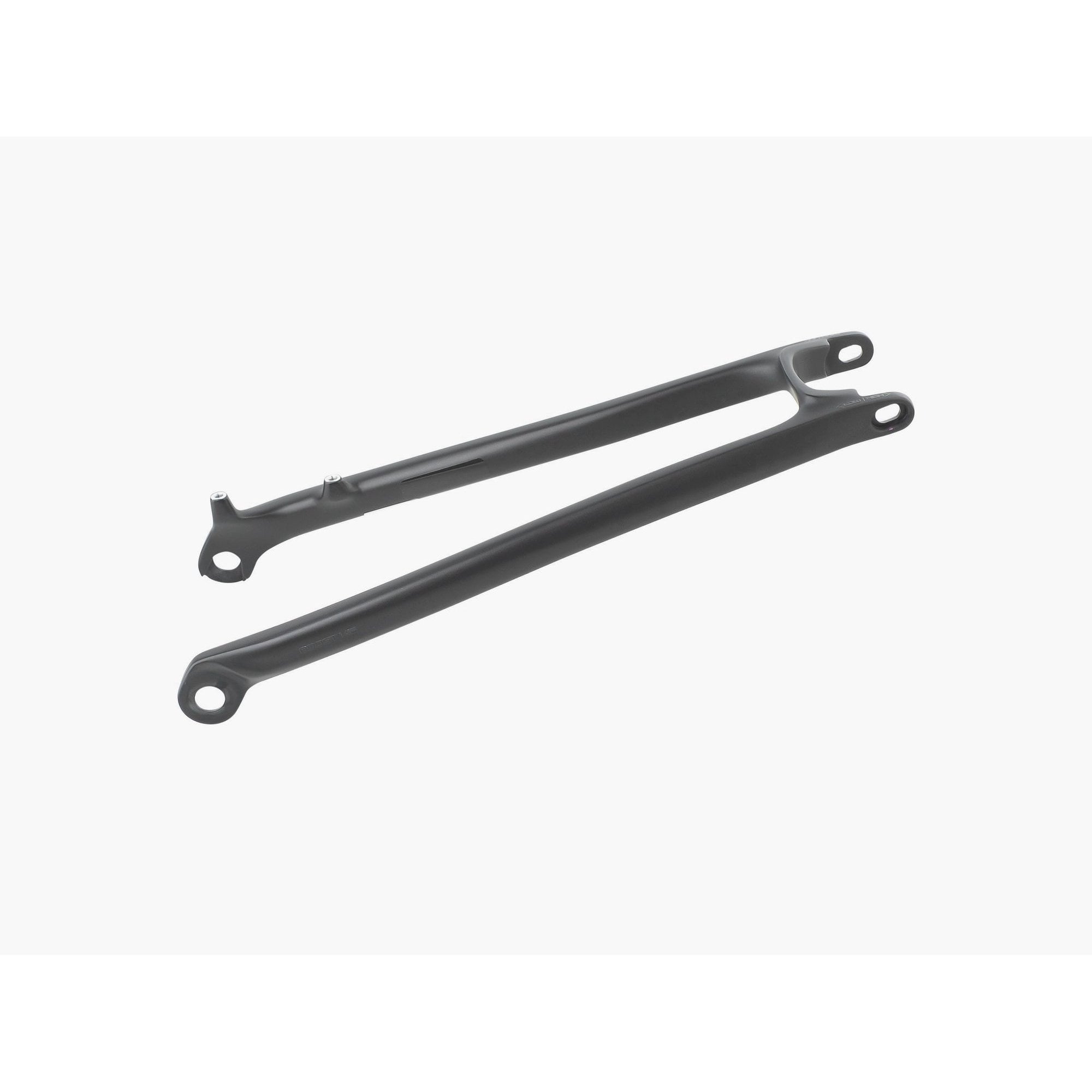 Trek Fuel EX 2017-2019 carbon seatstay frame component for 29 and 27.5+ mountain bikes, shown in black with mounting points.