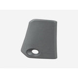 Trek Madone SLR Gen 7 bike components, front derailleur hanger cover and frame protection part on white background
