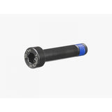 Trek aluminum shock mount fastener for full-suspension bike frame components, showing the metallic fastener on a bike part