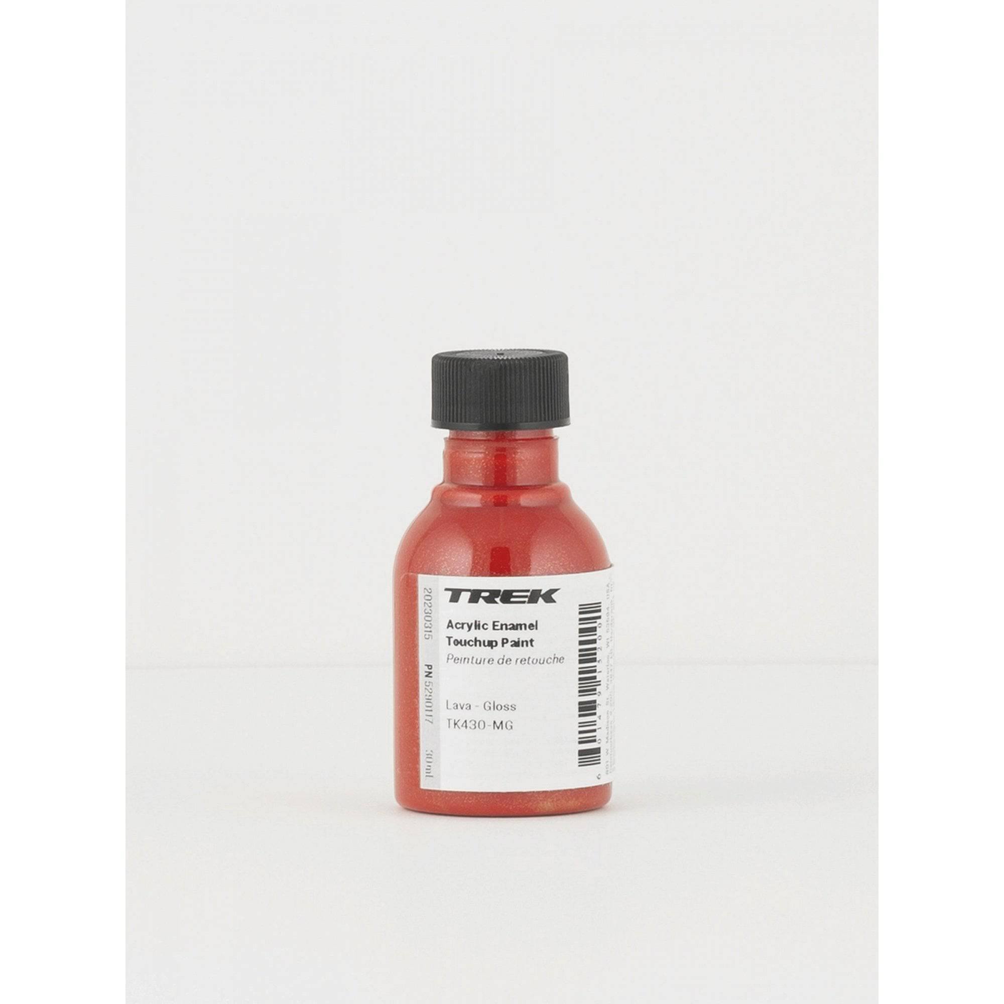 Trek satin red touch-up paint for bike frames from the Cobra Blood color collection, ideal for bike component repairs.