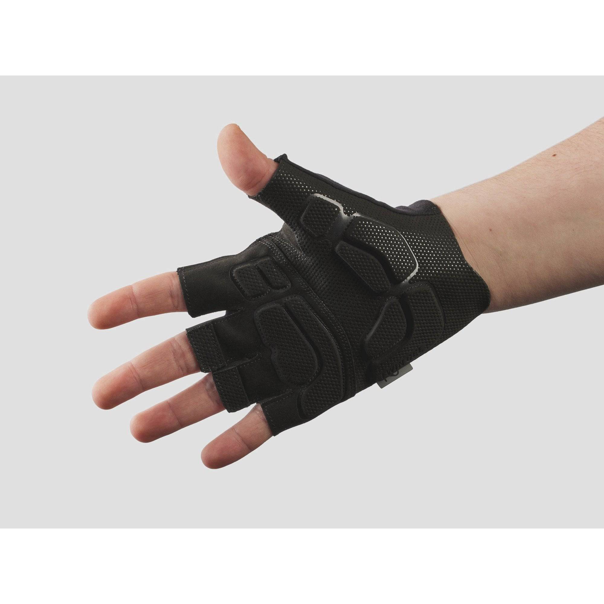 Trek Circuit Twin Gel unisex cycling gloves with gel foam padding for comfort, featuring breathable fabric and adjustable wrist straps.