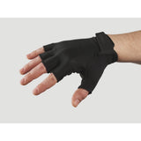 Trek Solstice Gel Padded Unisex Cycling Gloves showing padded palms and breathable fabric for comfort and grip.