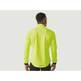 Trek Circuit Rain Cycling Jacket waterproof and breathable, packable clothing for all-weather bike rides, shown on a model.