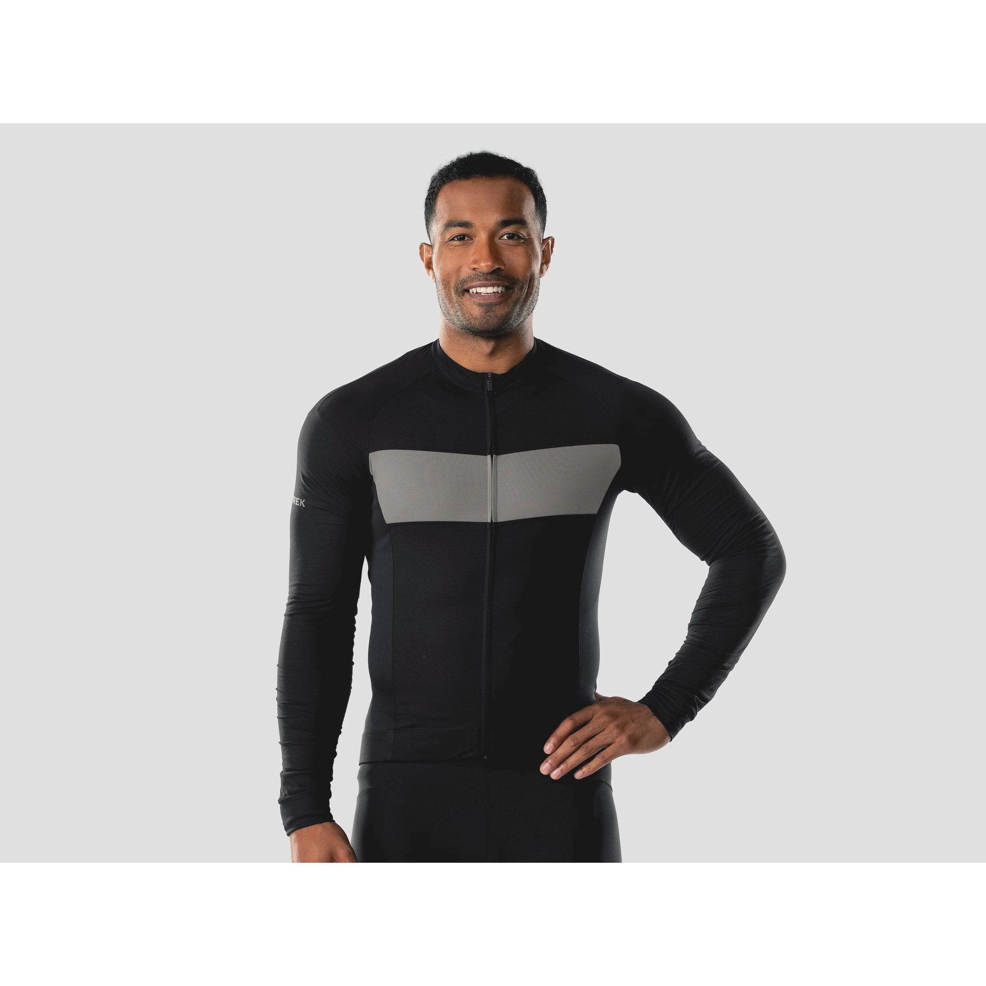 Trek Circuit LTD long sleeve unisex cycling jersey with moisture-wicking fabric and breathable design for active riding.