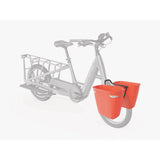 Trek Fetch+ 2 front bike pannier and rack kit, weather-resistant accessories for secure bike storage on a Trek bicycle.
