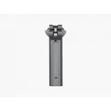 Trek Domane+ HP matte black adjustable bike seatpost, close-up view showing sleek design and mounting clamp for road bike components.