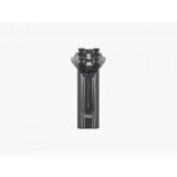 Trek Domane+ HP matte black adjustable bike seatpost, lightweight cycling component for road bikes