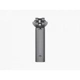 Trek Domane+ HP matte black adjustable bike seatpost, close-up of lightweight components with quick-release clamp and sleek finish.