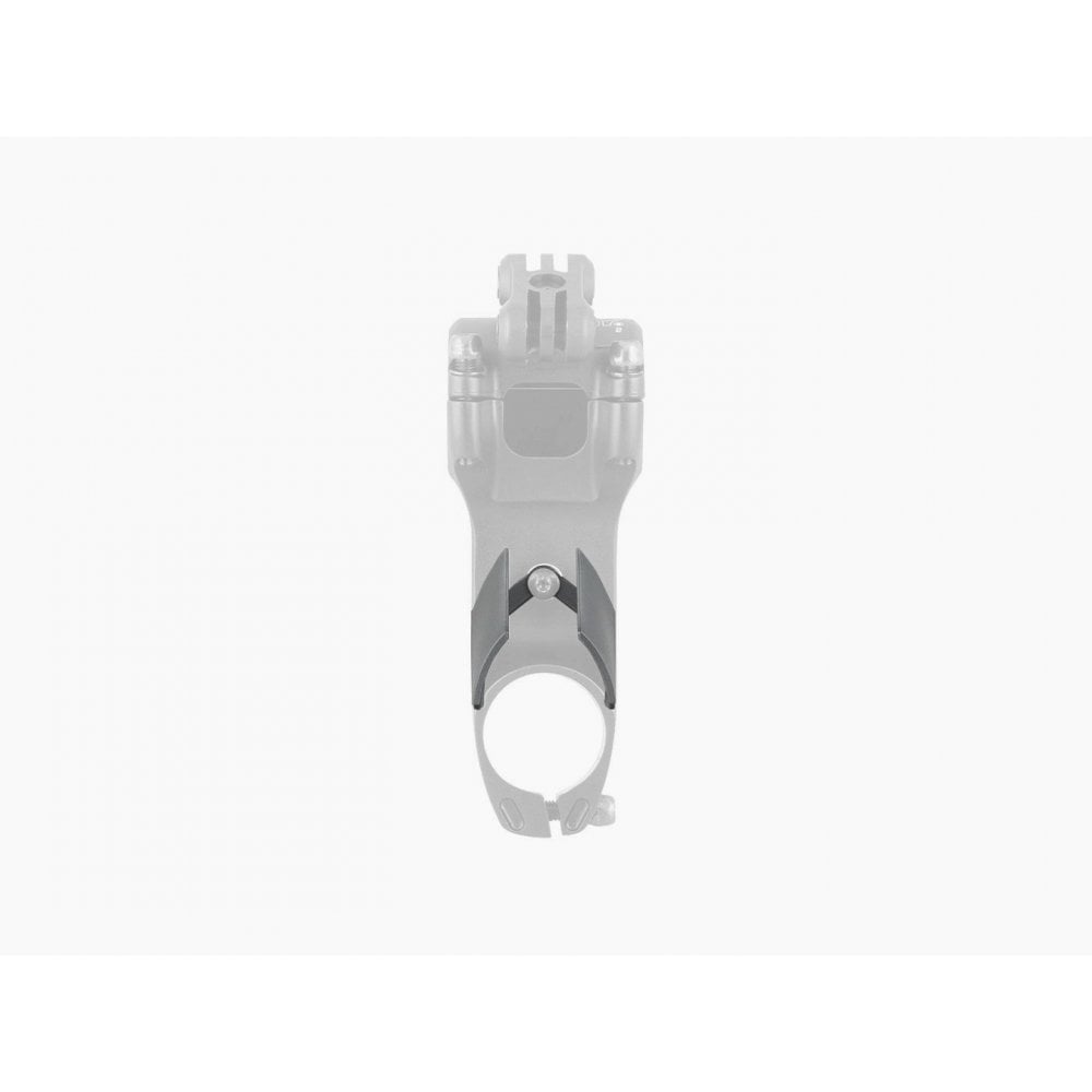 Trek RSL Pro Stem Routing Covers for 80-100mm stems, bike cable protection, black plastic components for clean cable management.