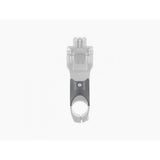 Trek RSL Pro Stem Routing Covers for 80-100mm +7D stems, bike cable protection with sleek black finish, component for bike setup