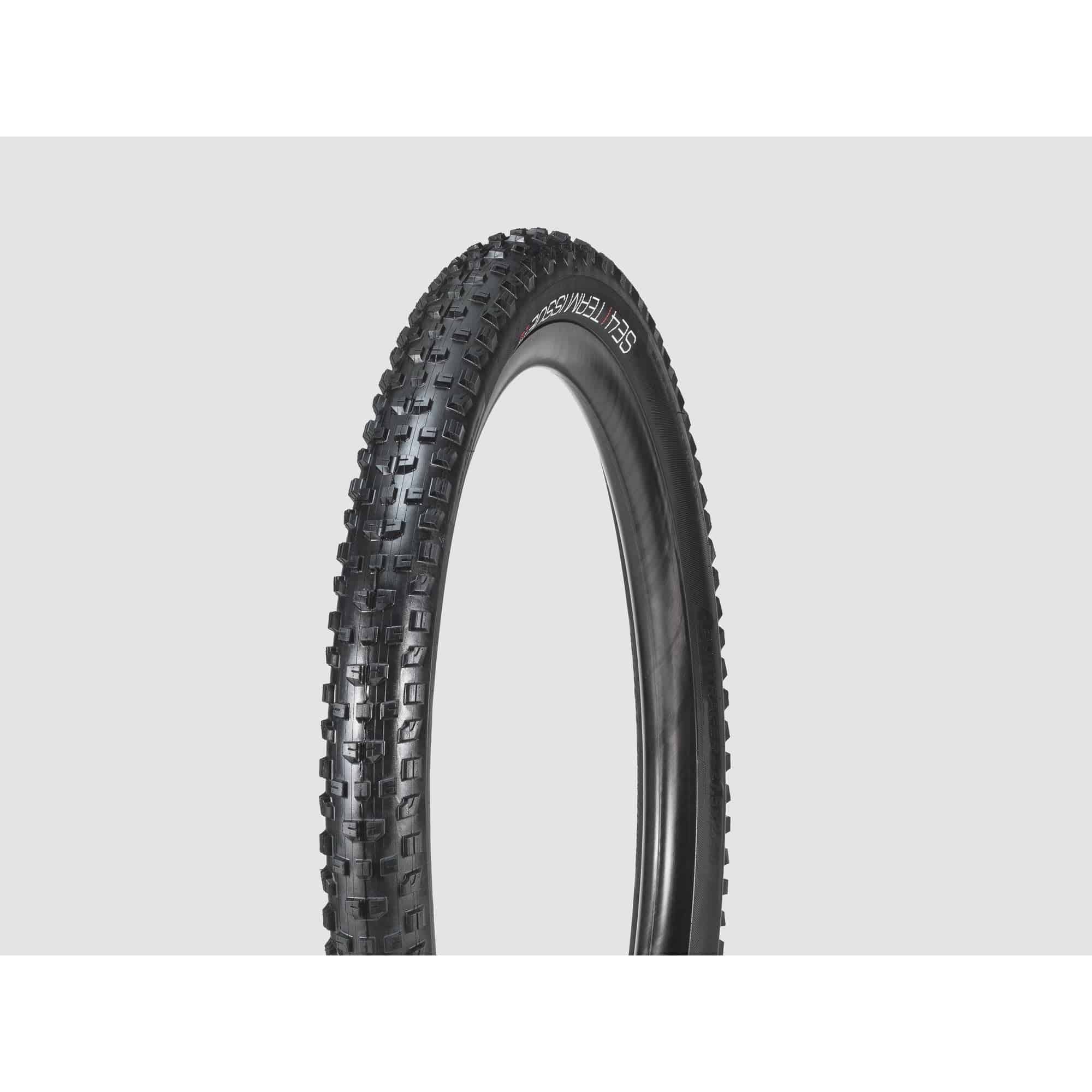 Bontrager SE4 Team Issue TLR MTB tyre with knobby tread for enduro racing and trail riding, tubeless ready mountain bike component