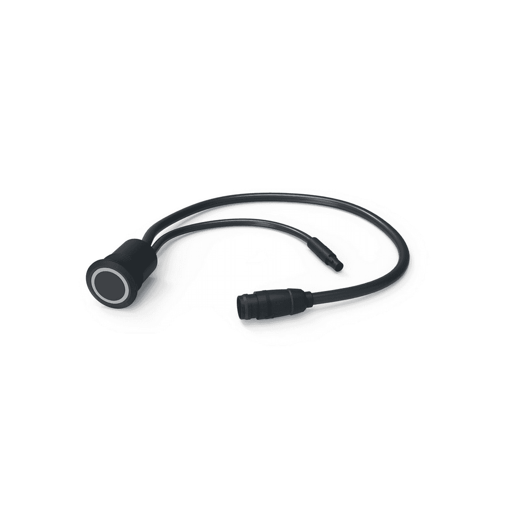 MAHLE X35+ ONE Remote-C Plus e-Shifter e-bike transmission control component, compact device with buttons and display screen.