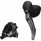 Shimano GRX BL-RX820 left rear hydraulic disc brake lever with BR-RX820 calliper for gravel bike components.