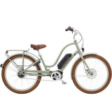 Electra Townie Go! 5i EQ step-thru electric hybrid bike with Bosch Active Line Plus motor and a comfortable, upright riding design.